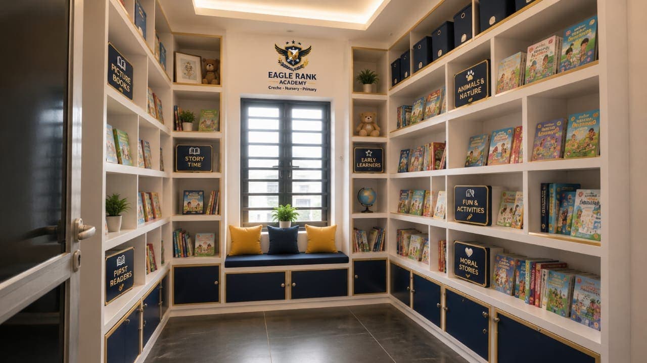 Library at Eagle Rank Academy