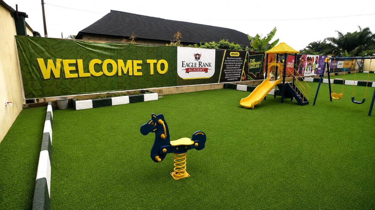 Playground at Eagle Rank Academy